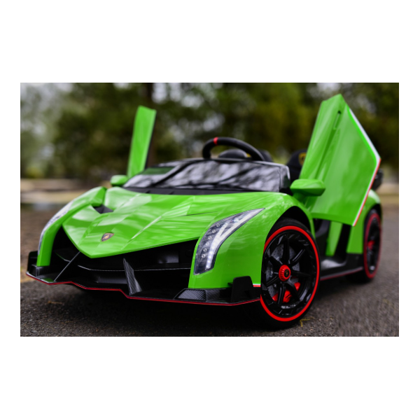 Акумулаторен кола Lamborghini Veneno , с отварящи се врати ,меки гуми 4x4