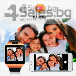 Смарт Часовник телефон с камера и сим карта Оригинален продукт dz09 на Български 46