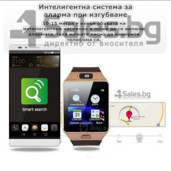 Смарт Часовник телефон с камера и сим карта Оригинален продукт dz09 на Български 65