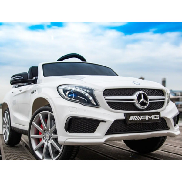 Акумулаторна кола Mercedes GLA45 Licensed  с отварящи се врати меки гуми