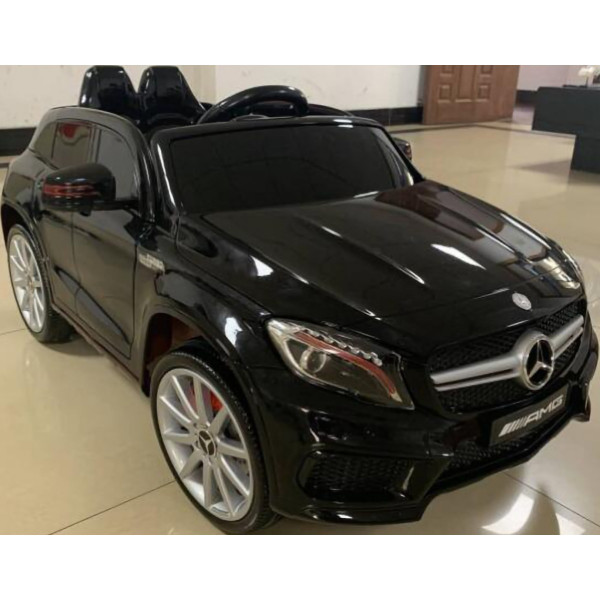 Акумулаторен джип Mercedes GLA45 Licensed MP3 с меки гуми с кожена седалка 12V