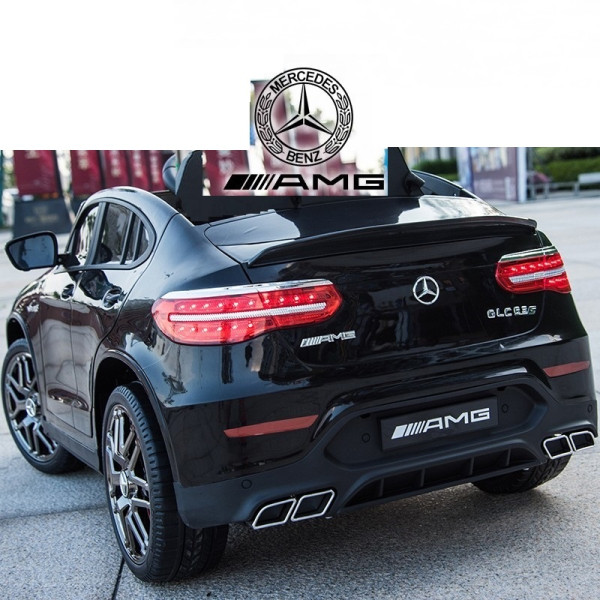 Акумулаторен джип Mercedes GLC63 COUPE 4X4 с меки гуми 12V