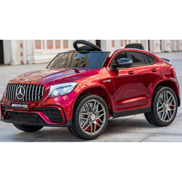 Акумулаторен джип Mercedes GLC63 COUPE 4X4 с меки гуми 12V