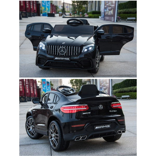 Акумулаторен джип Mercedes GLC63 COUPE 4X4 с меки гуми 12V