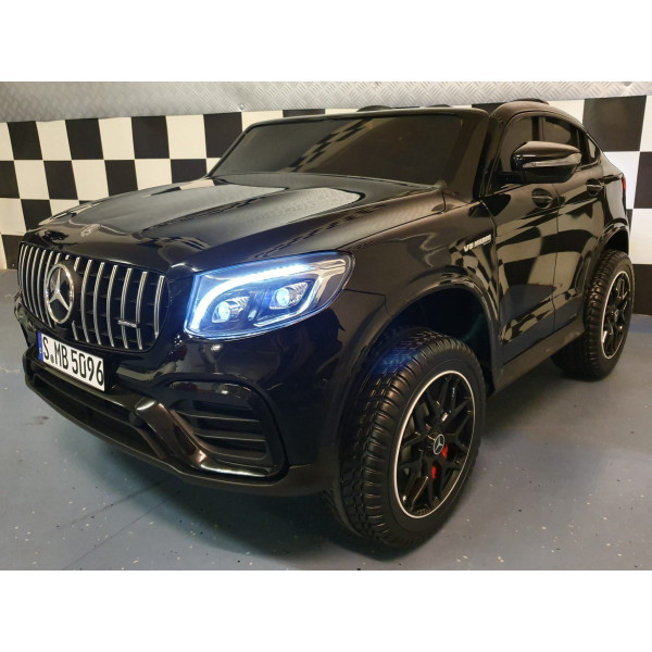 Акумулаторен джип Mercedes GLC63 COUPE 4X4 с меки гуми 12V