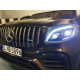 Акумулаторен джип Mercedes GLC63 COUPE 4X4 с меки гуми 12V 23