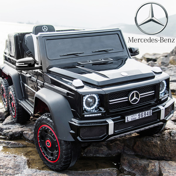 Акумулаторен джип Mercedes G63 AMG 6X6 с дистанционно управление и отварящи се врати