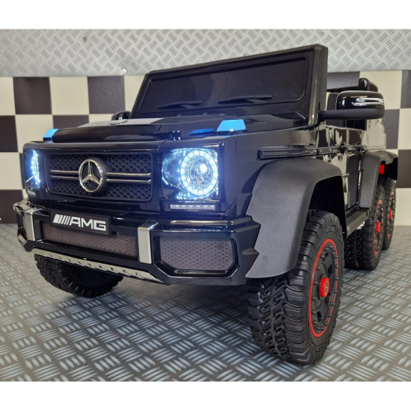 Акумулаторен джип Mercedes G63 AMG 6X6 с дистанционно управление и отварящи се врати