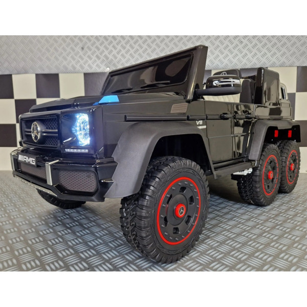 Акумулаторен джип Mercedes G63 AMG 6X6 с дистанционно управление и отварящи се врати