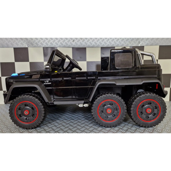 Акумулаторен джип Mercedes G63 AMG 6X6 с дистанционно управление и отварящи се врати