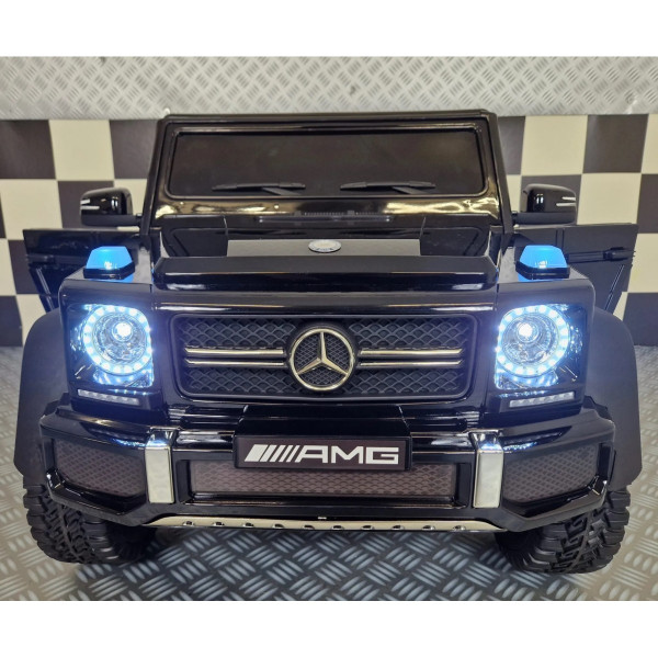 Акумулаторен джип Mercedes G63 AMG 6X6 с дистанционно управление и отварящи се врати