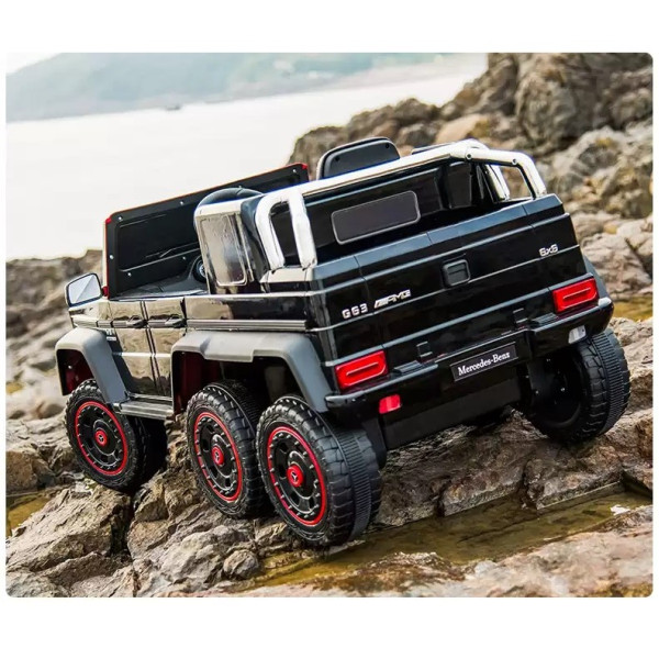 Акумулаторен джип Mercedes G63 AMG 6X6 с дистанционно управление и отварящи се врати