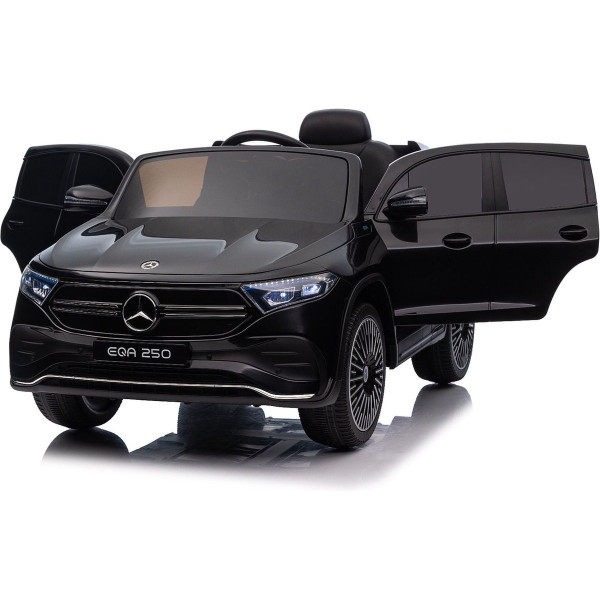 Акумулаторен джип Mercedes EQA 250 12V с отварящи се врати меки гуми 4x4