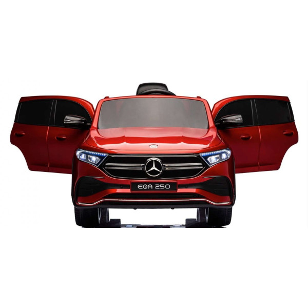 Акумулаторен джип Mercedes EQA 250 12V с отварящи се врати меки гуми 4x4