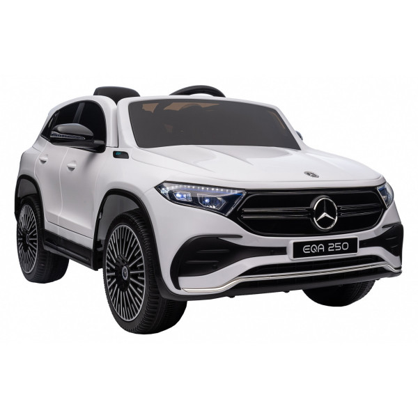 Акумулаторен джип Mercedes EQA 250 12V с отварящи се врати меки гуми 4x4