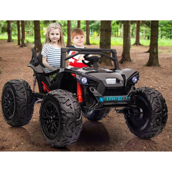 Акумулаторен джип Off Road Buggy 4x4 UTV 24V двуместен с дистанционно управлние