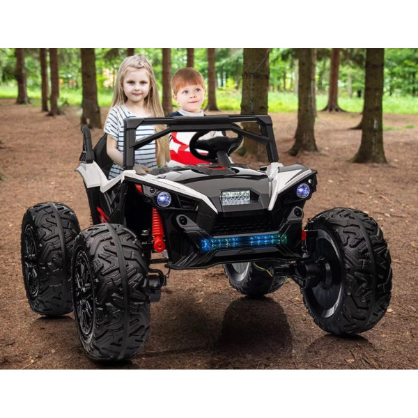 Акумулаторен джип Off Road Buggy 4x4 UTV 24V двуместен с дистанционно управлние