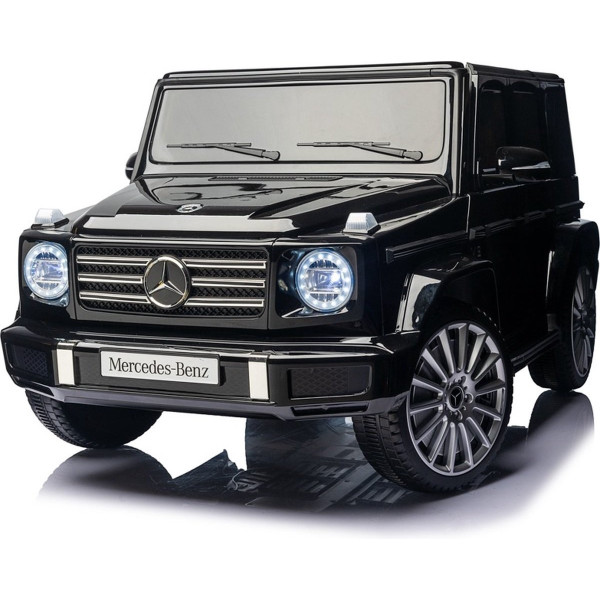 Акумулаторен джип Mercedes G 500 AMG 12V с отварящи се врати меки гуми 4x4