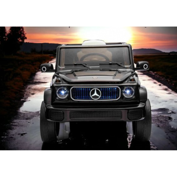 Акумулаторен джип Mercedes EQG Electric G-Class 12V с отварящи се врати меки гуми 4x4