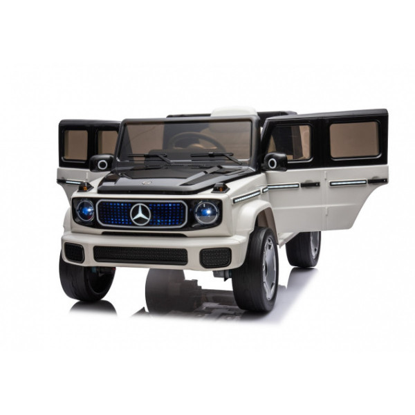 Акумулаторен джип Mercedes EQG Electric G-Class 12V с отварящи се врати меки гуми 4x4