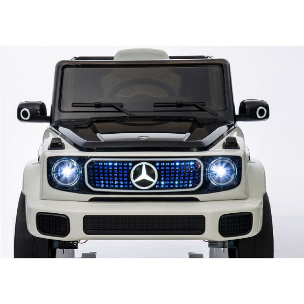 Акумулаторен джип Mercedes EQG Electric G-Class 12V с отварящи се врати меки гуми 4x4