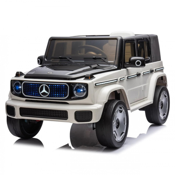 Акумулаторен джип Mercedes EQG Electric G-Class 12V с отварящи се врати меки гуми 4x4