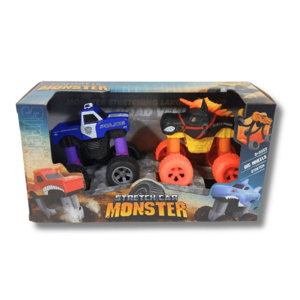 Детски игрален комплект коли "Monster" 2