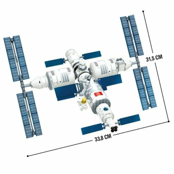 Конструктор "Сателит" с космонавти от 372 части