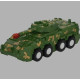 Брониран танк кола, работещ с батерии робот 5