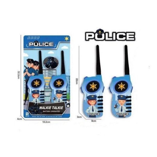 Комплект за игра уоки токи Police Station 2
