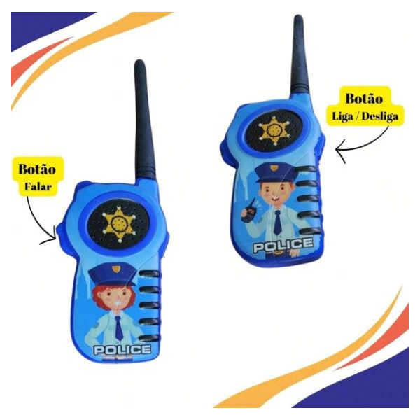 Комплект за игра уоки токи Police Station 5