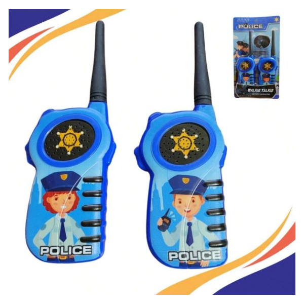 Комплект за игра уоки токи Police Station 7