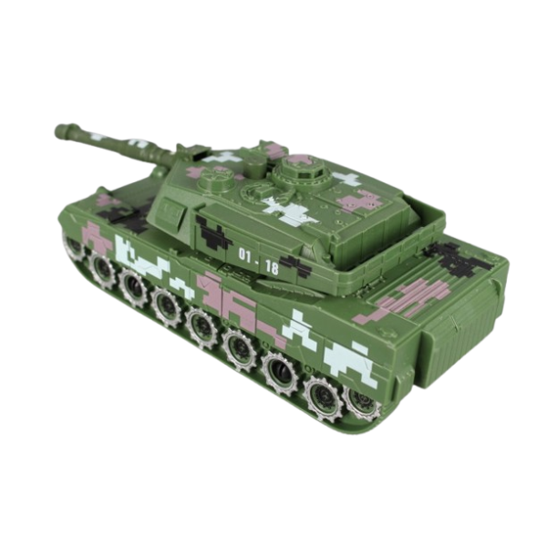Боен танк с реалистични звуци и светлини 3