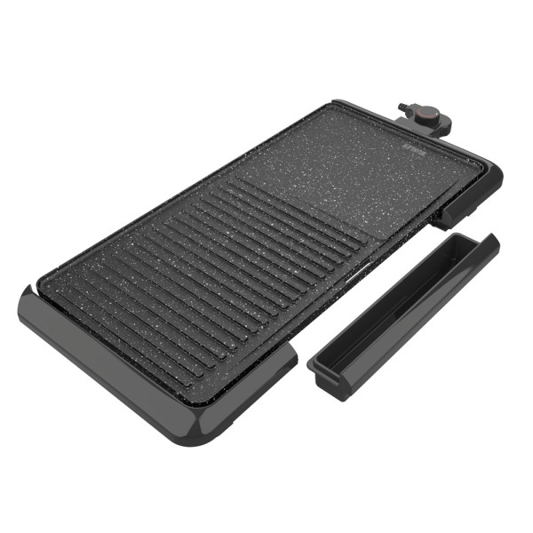 Бездимна електрическа скара Muhler MG-5126, мраморно покритие, 2200W 5