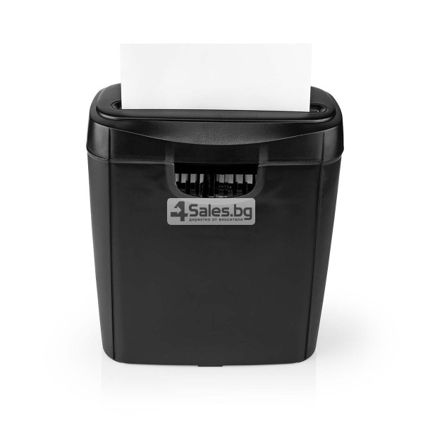 Шредер Nedis PASH112BKA4,6 x A4 страници,10 л,din 2,190W 3 — 4sales Шредер Nedis PASH112BKA4,6 x A4 страници,10 л,din 2,190W 3