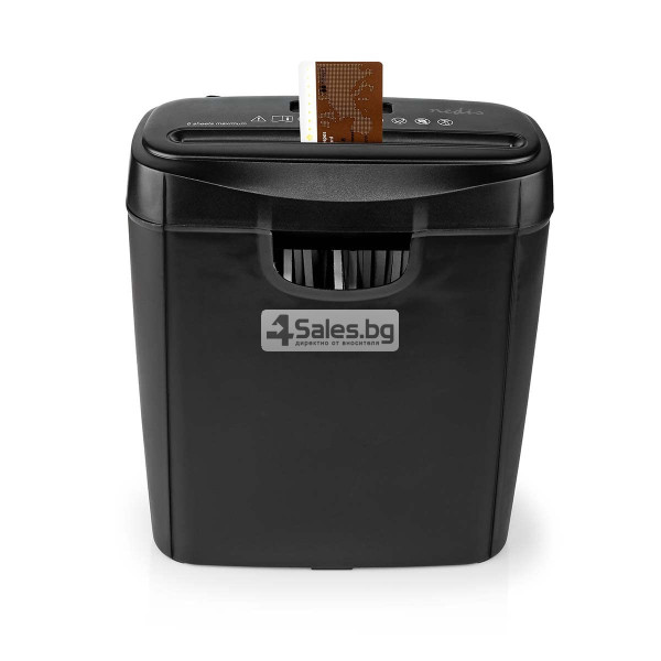 Шредер Nedis PASH112BKA4,6 x A4 страници,10 л,din 2,190W 4 — 4sales Шредер Nedis PASH112BKA4,6 x A4 страници,10 л,din 2,190W 4