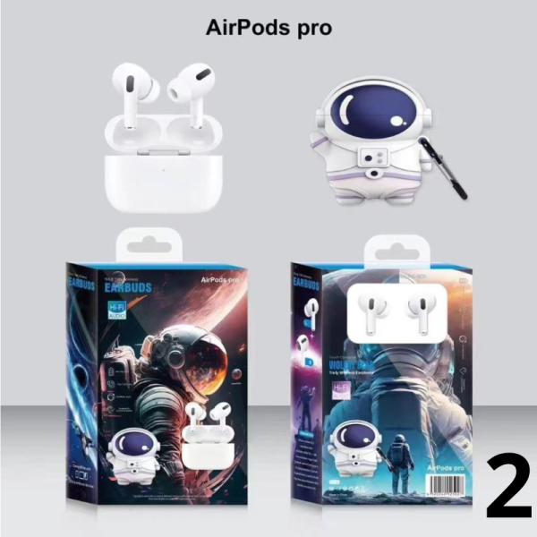 Безжични слушалки AirPods Pro с калъфче с дизайн на анимационни герои