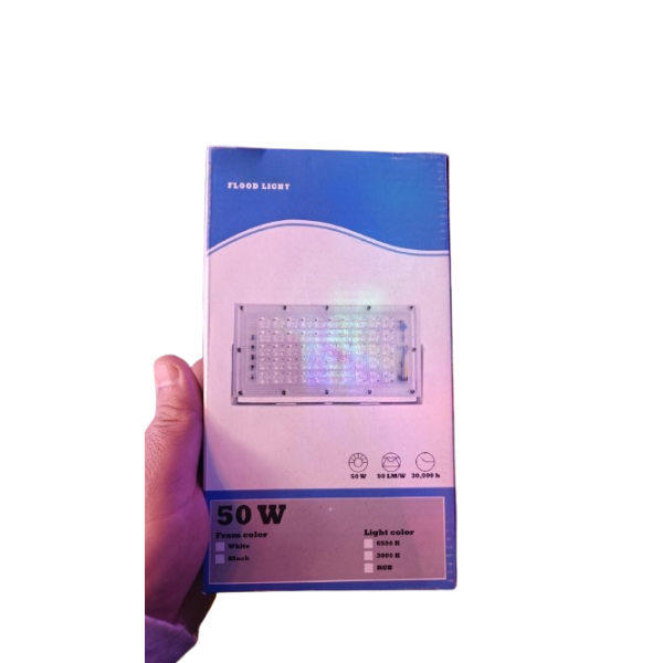 Мощен и икономичен LED прожектор 50W в различни цветове