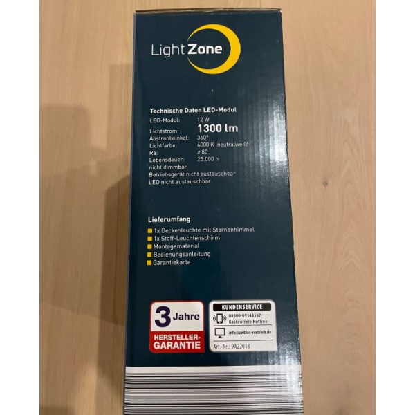 Таванна LED лампа LightZone