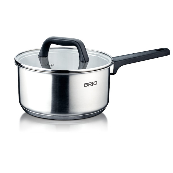 Касерола с капак Brio Metallica 2.2 л. 1 — 4sales Касерола с капак Brio Metallica 2.2 л. 1