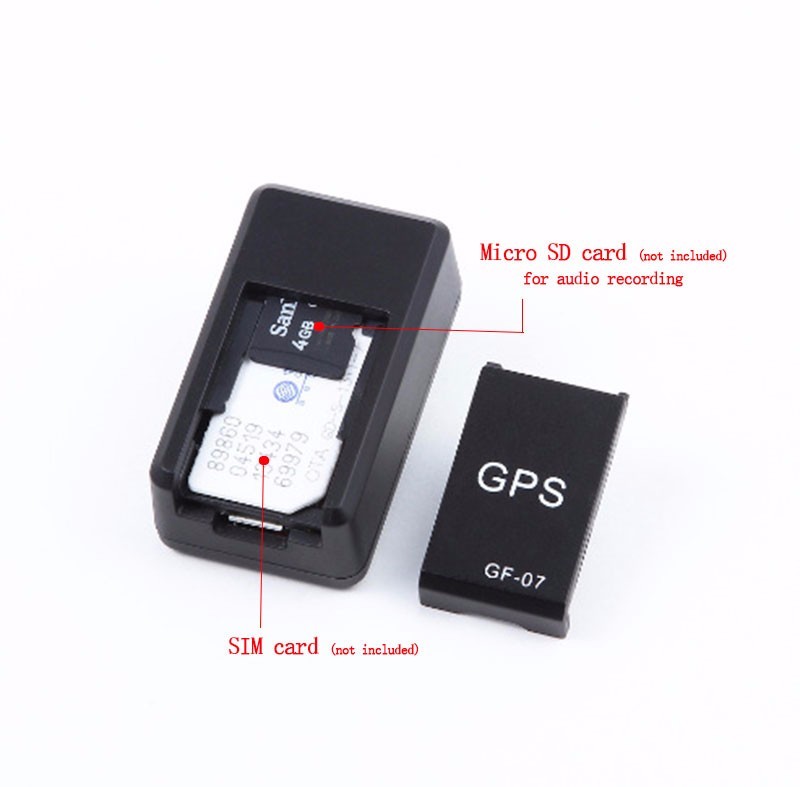 Подслушвателно устройство със СИМ и GPS за проследяване в реално време GF07 4