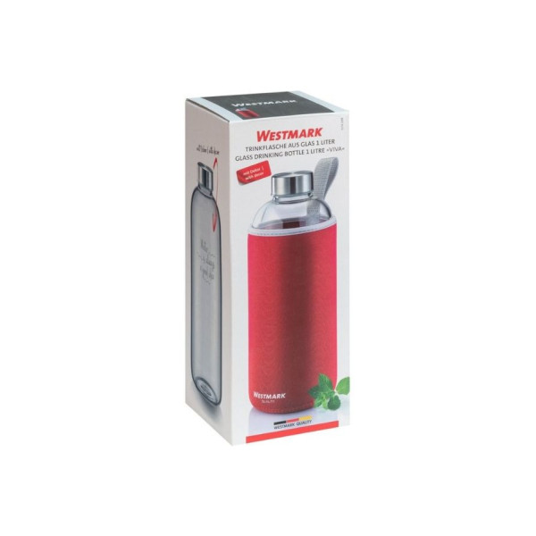 Стъклена бутилка с калъф Westmark Viva 6 — 4sales Стъклена бутилка с калъф Westmark Viva 6