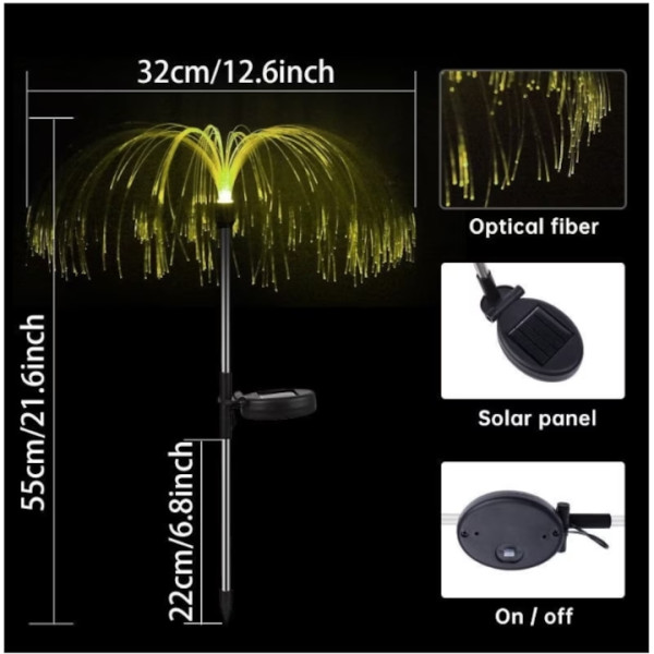 Комплект соларни лампи за градина