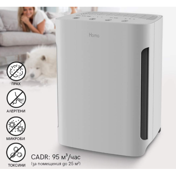 Въздухопречиствател, HOMA HZ25UVI 1