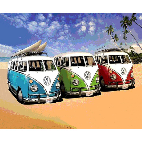 Декоративно килимче, VW