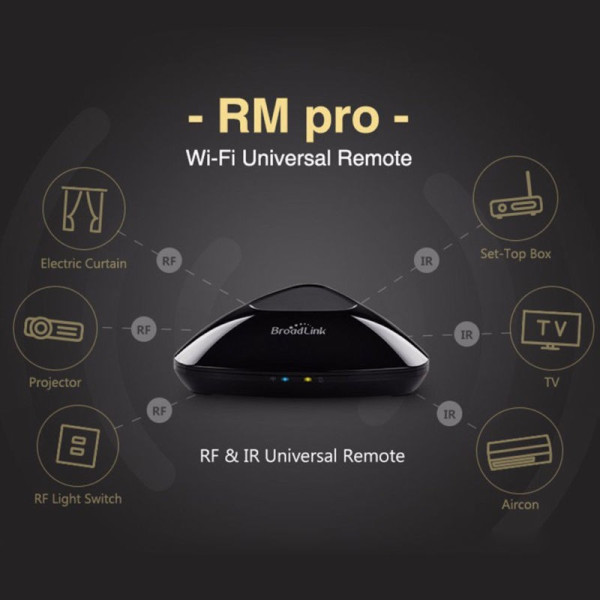 Broadlink RM Pro RM03 – универсално WIFI+IR+RF дистанционно