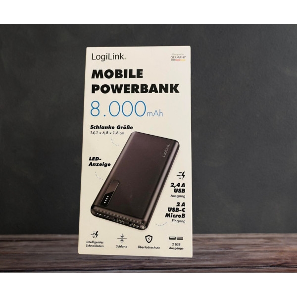 Преносима батерия, Mobile Powerbank, LogiLink