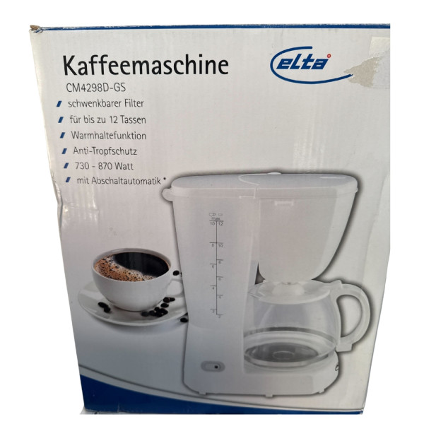 Кафемашина Elta CM4298D-GS с постоянен филтър постоянен филтър 1