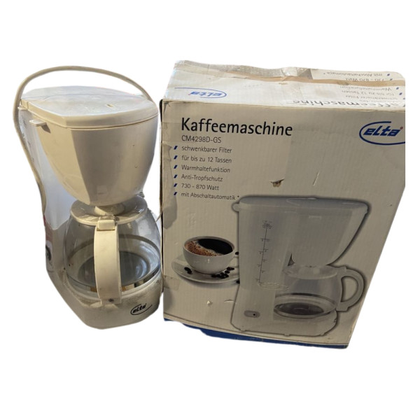 Кафемашина Elta CM4298D-GS с постоянен филтър постоянен филтър