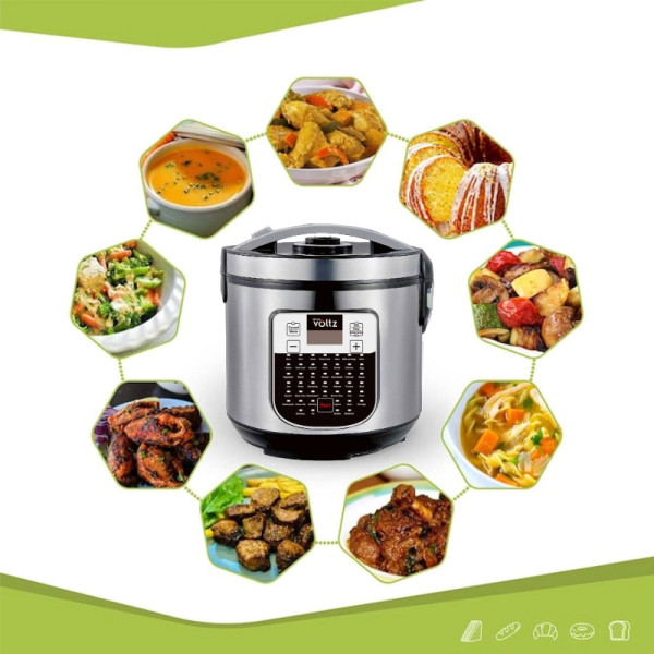Мултикукър Oliver Voltz OV51985J5, 900W, 5L, 45 програми, LED дисплей 5